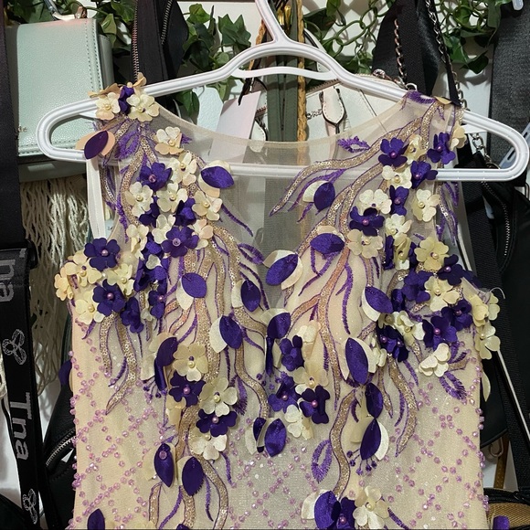 Prom Floral Dress - Picture 2 of 5